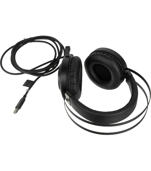Гарнитура Bloody G521 чёрный, проводная, USB