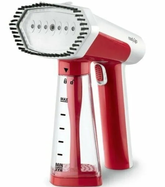 Отпариватель Ufesa GS1600 READY2GO белый/красный, 1600 Вт, 30 г/мин, 200 мл