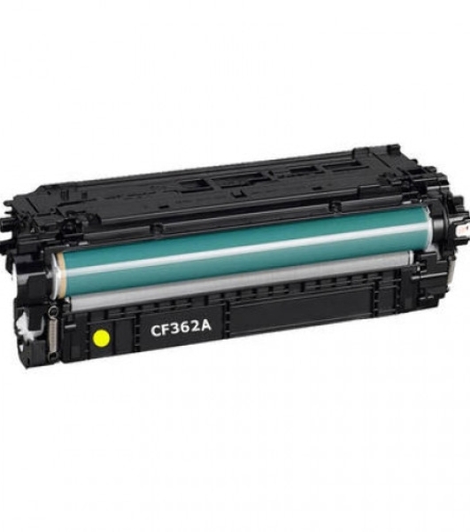 Картридж лазерный HP CF362A 508A, желтый для Color LaserJet M552/M553 5000 стр.