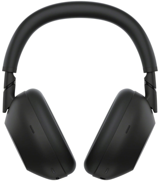 Беспроводные/проводные наушники Sony WH-1000XM6 черный, полноразмерные, Bluetooth + проводной, адаптивное активное шумоподавление, до 40 ч