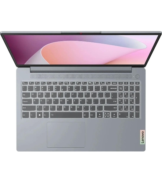Ноутбук Lenovo IdeaPad Slim 3 15AMN8 серый Ryzen 5 7520U 16Gb SSD 512Gb AMD Radeon 610M 15.6' IPS FHD (1920x1080) без ОС WiFi BT Cam