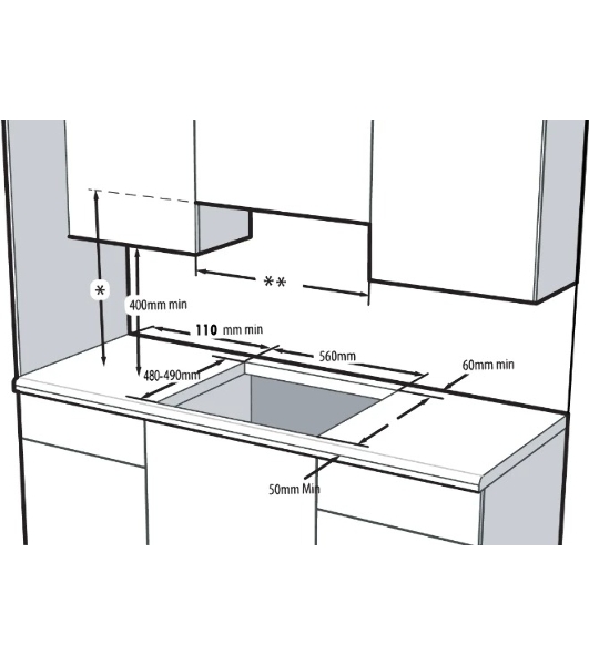 Газовая варочная поверхность Hotpoint HGMT 642 BL, независимая, черный