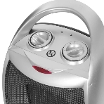 Тепловентилятор MTX FHC-1500, серый, 750/1500 Вт, 15 м2, термостат, фото4