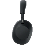 Беспроводные/проводные наушники Sony WH-1000XM6 черный, полноразмерные, Bluetooth + проводной, адаптивное активное шумоподавление, до 40 ч, фото3