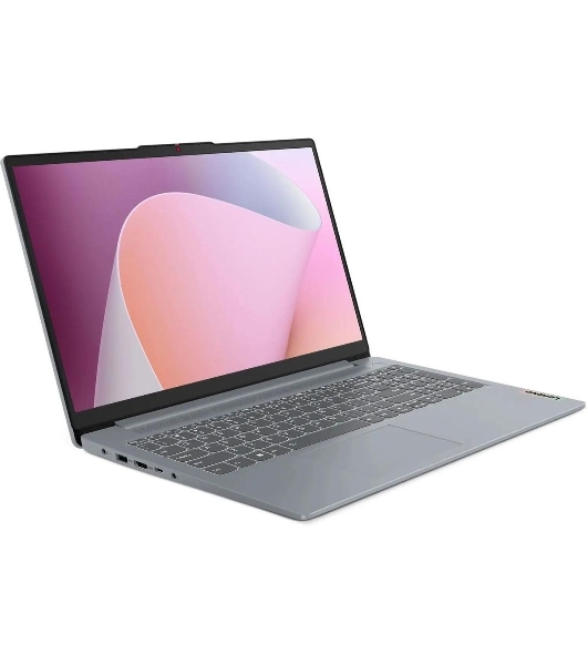 Ноутбук Lenovo IdeaPad Slim 3 15AMN8 серый Ryzen 5 7520U 16Gb SSD 512Gb AMD Radeon 610M 15.6' IPS FHD (1920x1080) без ОС WiFi BT Cam
