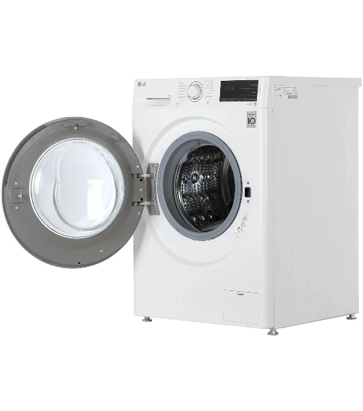 Стиральная машина LG F2J6TN0W белый, загрузка фронтальная 8 кг, 1200 об/мин, класс A