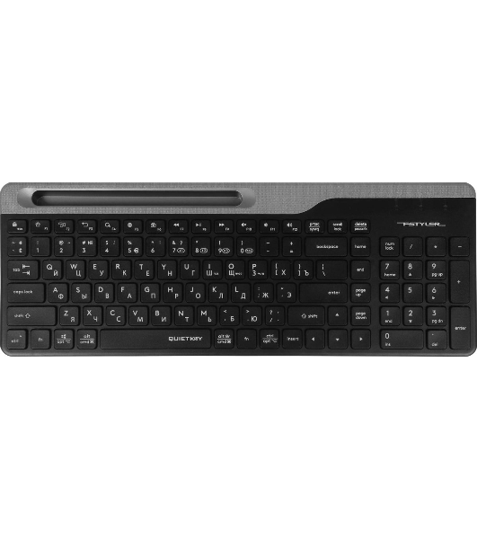 Комплект клавиатура+мышь A4Tech FStyler FB2535C беспроводной, USB + Bluetooth, 2000 DPI, черный