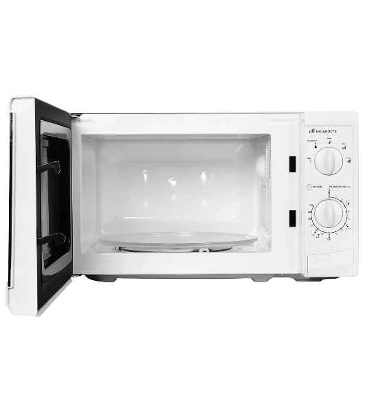 Микроволновая печь Starwind SWM5620 белый, 20 л, 700 Вт, переключатели - поворотный механизм