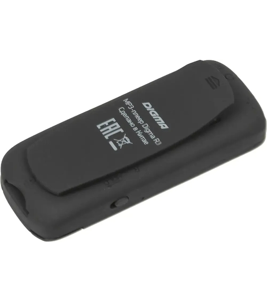 Плеер Flash Digma R3 8Gb черный/0.8'/FM/microSD/microSDHC/clip