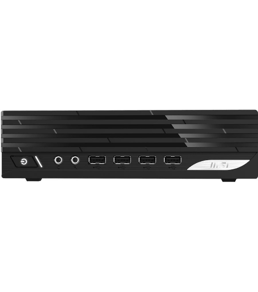 Мини ПК MSI Pro DP21 14M Mini Core i5-14400 (2.5GHz), 16Gb (8*2) DDR5 SO-DIMM, 512Gb SSD M.2, Intel Graphics, noDVD, WiFi, BT, 120W, VESA, COM Port, no keyboard&mouse, noOS, 1y war-ty (9S6-B0A431-1054)