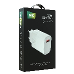 Сетевое зарядное устройство MORE CHOICE (4620202553379) NC09 1USB 3.0A QC3.0 15W, белый, фото3