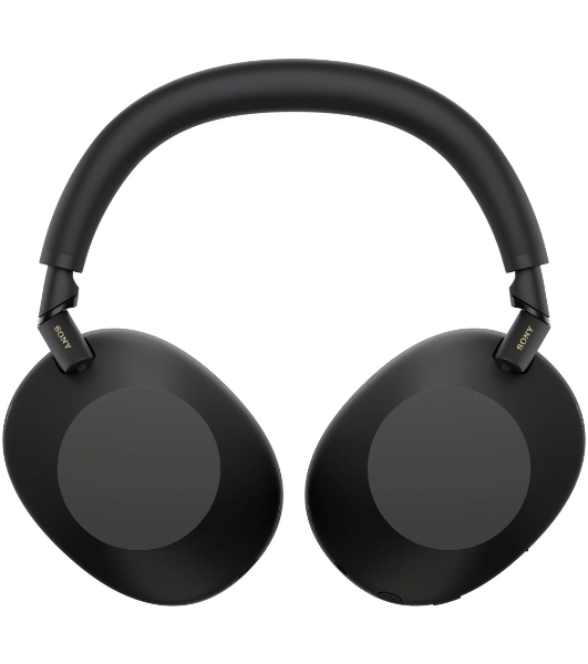Беспроводные/проводные наушники Sony WH-1000XM6 черный, полноразмерные, Bluetooth + проводной, адаптивное активное шумоподавление, до 40 ч
