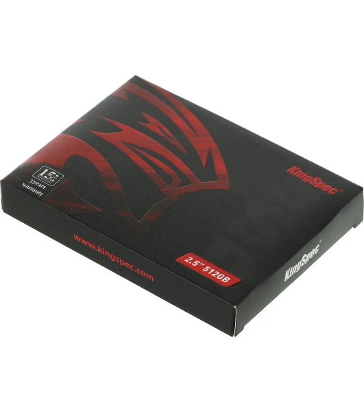 Накопитель SSD 2.5' KingSpec P3-512, 512Gb, SATA, R/W 570/500