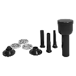Мясорубка электрическая BBK MG3002 серый, 2500 Вт, 2.5 кг/мин, реверс, защита от перегрузки, металлический лоток, насадки - 7, фото3