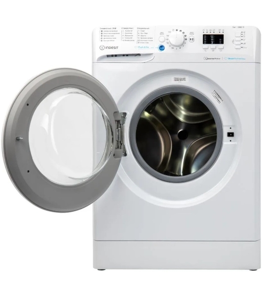 Стиральная машина Indesit BWSA 5109 WWV белый, загрузка фронтальная 5 кг, 1000 об/мин., класс: А