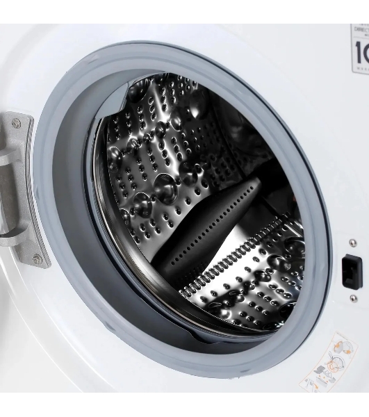 Стиральная машина LG F2J6TN0W белый, загрузка фронтальная 8 кг, 1200 об/мин, класс A