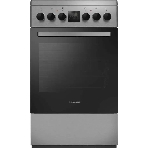 Плита электрическая Maunfeld MEC55CS08D серебристый, конфорок 4 шт, духовка 60 л, 50 см x 85 см x 60 см, фото 1
