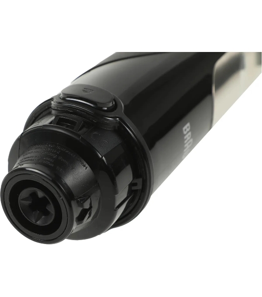 Блендер погружной Braun MQ9135XI черный/серебристый