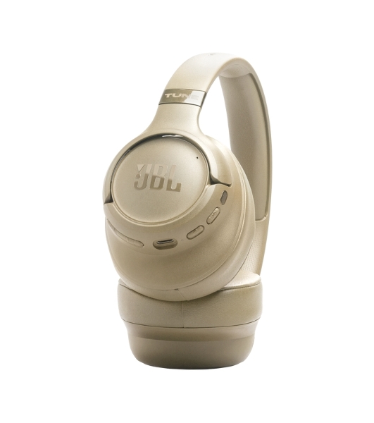 Беспроводные/проводные наушники JBL Tune 780NC бежевый, полноразмерные, Bluetooth + проводной, адаптивное шумоподавление