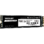 Накопитель SSD Patriot P400 Lite 1Tb M.2 2280 NVMe PCle 4.0 x4 R3500/W2700 TbW 560Tb 3D NAND with HS, фото 1