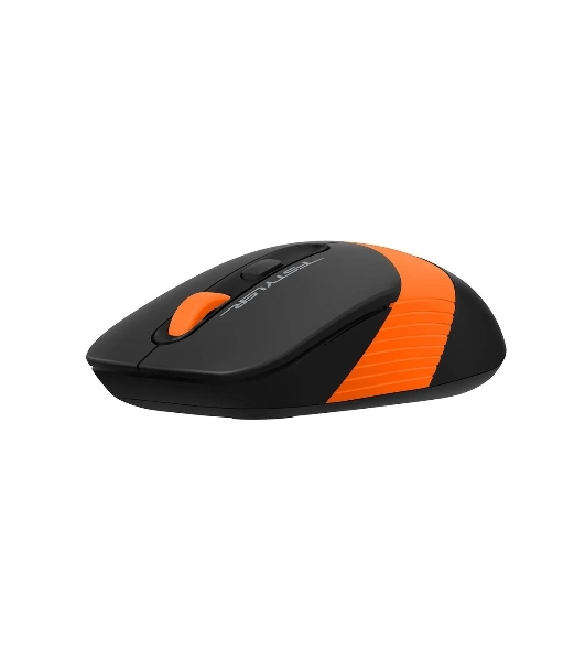 Комплект клавиатура+мышь A4Tech FStyler FG1010 беспроводной, USB, 2000 DPI, чёрный/оранжевый
