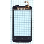 Сенсорное стекло (тачскрин) для Huawei HX035579A_VO W1447, черное, фото2