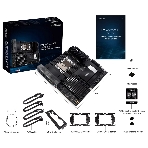 Материнская плата ASUS Pro WS W790E-SAGE SE, LGA4677, Intel W790, 8xDDR5 (ECC), 3xM.2, 2xSlimSAS, 8xSATA, 7xPCIe 5.0, 2x10Gb LAN, 1xUSB 3.2 Gen 2x2 (Type-C), 5xUSB 3.2 Gen 2 (Type-A + Type-C), 2xUSB 2.0, 5x3.5 мм, 7.1, EATX, фото4