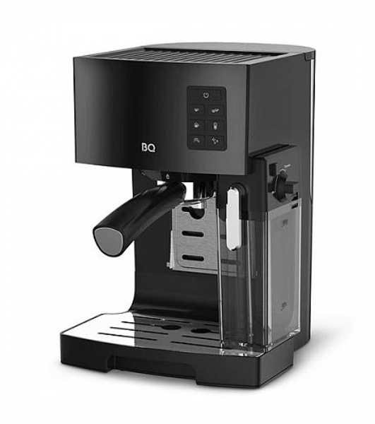 Кофеварка рожковая BQ CM9002 черный, исп. кофе - молотый, 1.4 л, 1450 Вт, 19 бар