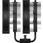 Кулер для процессора PCCooler RT620 BK (250W, 4-pin PWM, 157mm, Al/Cu, 6x6mm, 2x120mm, 73.32CFM, 34.9dBA, 2200RPM, S: 1851/1700/1200/115X, AM5/AM4, black), фото3