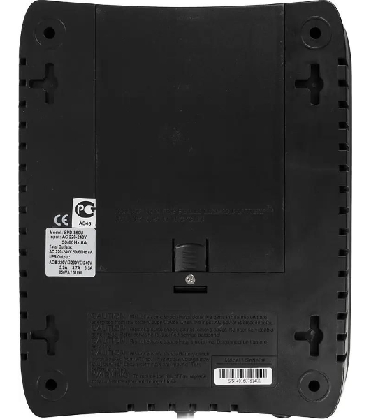 Источник бесперебойного питания Powercom Spider SPD-850U 510Вт 850ВА черный