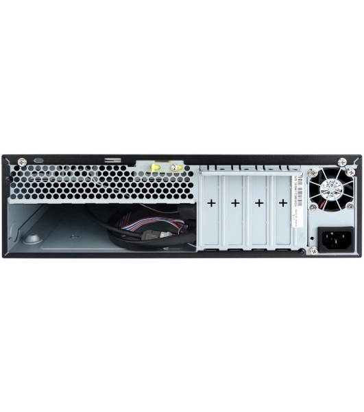 Компьютерный корпус Slim Desktop INWIN CJ708BL IP-S265AU7-2 80plus Bronze, U3*2+U2*2+A(HD)+TYPE 3.1C + FAN 80*15мм + intrusion switch INWIN Slim Case