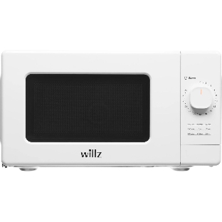Микроволновая печь WILLZ MOS-2008MW белый, 20 л, 700 Вт, переключатели — поворотный механизм