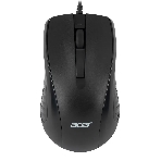 Мышь проводная Acer OMW136 черный, 1200 dpi, USB, кнопки - 3, фото 1