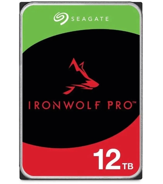 Жесткий диск Seagate SATA-III 12Tb ST12000NT001 NAS Ironwolf Pro 512E (7200rpm) 256Mb 3.5'