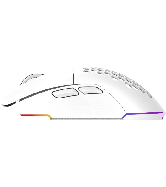 Мышь беспроводная Oklick 900GMW белый, 26000 dpi, радиоканал, Bluetooth, USB, кнопки - 6
