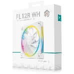 Вентилятор для корпуса Deepcool FL12R Wh Reverse ARGb 120х120x25 белый 4-pin 33.9дБ (R-FL12R-WHAPN1-G), фото2