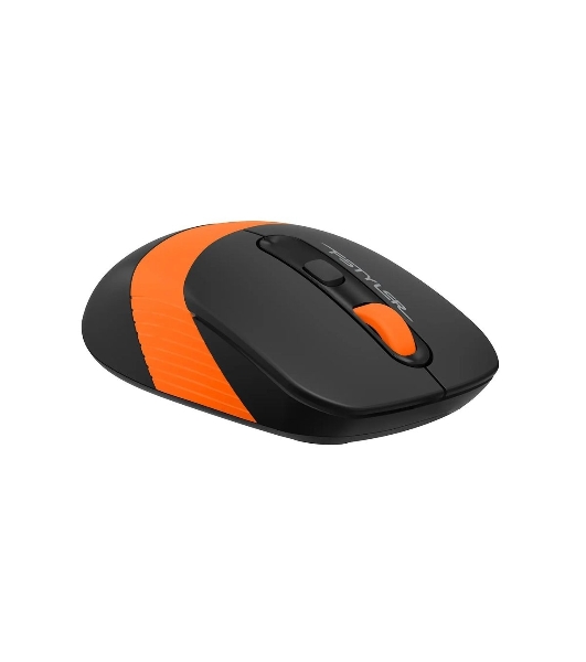 Комплект клавиатура+мышь A4Tech FStyler FG1010 беспроводной, USB, 2000 DPI, чёрный/оранжевый
