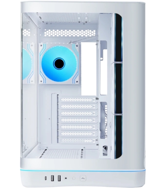 Корпус SAMA V62S, Midi-Tower, белый, 4 x 120 мм