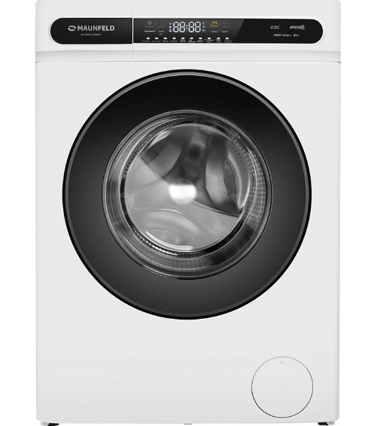 Стиральная машина Maunfeld MFWM148WH01 белый, загрузка фронтальная 8 кг, 1400 об/мин., класс: А+++