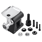 Мясорубка электрическая BBK MG3000 черный, 2500 Вт, 2.5 кг/мин, реверс, защита от перегрузки, металлический лоток, насадки - 7, фото2