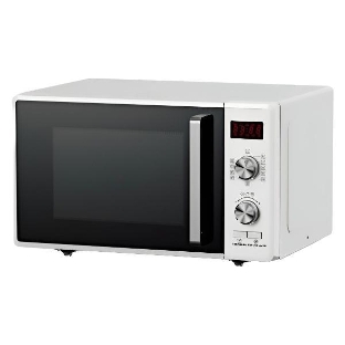 Микроволновая печь General Electronics GE-DG323W белый, 23 л, 800 Вт, переключатели - кнопки