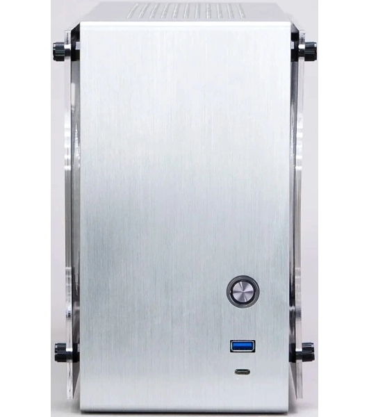 Компьютерный корпус ZALMAN MINITOWER MITX W/O PSU M2 MINI серебристый