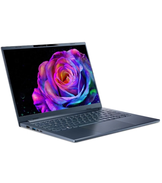 Ноутбук Acer Swift Go 14 AI SFG14-75-58NB Intel Core Ultra 5 226V/16Gb/SSD 1Tb/14'/OLED/WUXGA/1920x1200/60Hz/NoOS/Blue (NX.JNBCD.007)