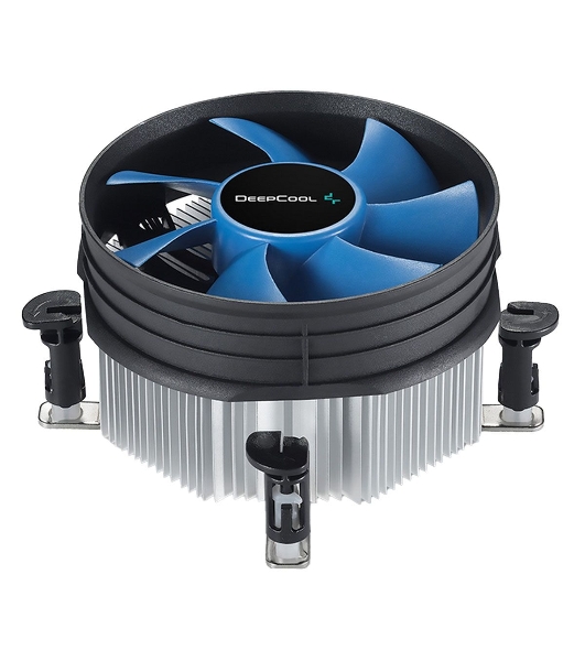 Кулер для процессора DEEPCOOL THETA 21 PWM черный/синий, 92 мм, алюминий, 2400 об/мин, 33.4 дБ, 4 pin, 95 Вт, 60.5 мм