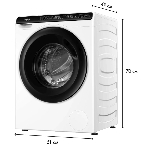 Стиральная машина Haier HW50-BP1026 белый, загрузка фронтальная 5 кг, 1000 об/мин., класс: А+++, фото2
