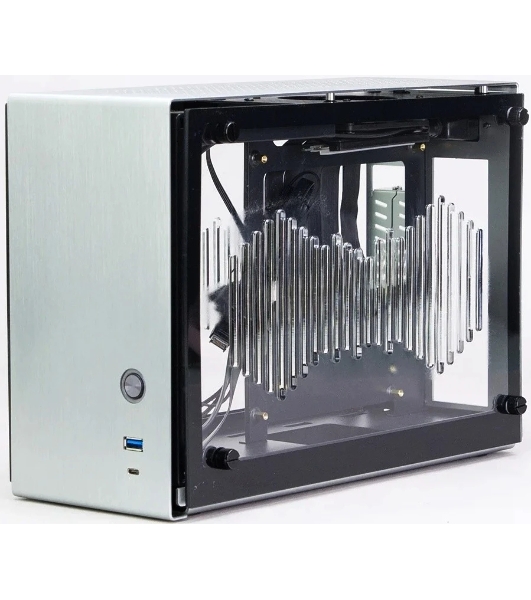 Компьютерный корпус ZALMAN MINITOWER MITX W/O PSU M2 MINI серебристый