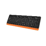 Комплект клавиатура+мышь A4Tech FStyler FG1010 беспроводной, USB, 2000 DPI, чёрный/оранжевый, фото6
