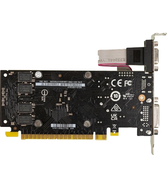 Видеокарта MSI N210-1GD3/LP NVIDIA GeForce 210 1024Mb 64 DDR3 460/800 DVIx1/CRTx1 Ret