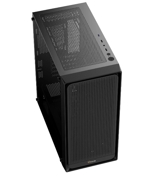 Компьютерный корпус Ocypus Gaммa C50 без БП черный (Gaммa-C50-BKG000XX-GL)