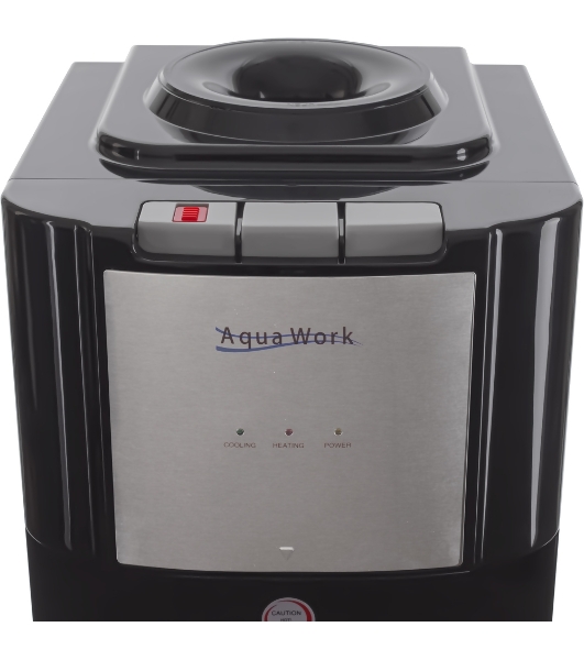 Кулер для воды Aqua Work QRB-84В, верхняя загрузка, нагрев 90 °С, охлаждение 7 °С, черный
